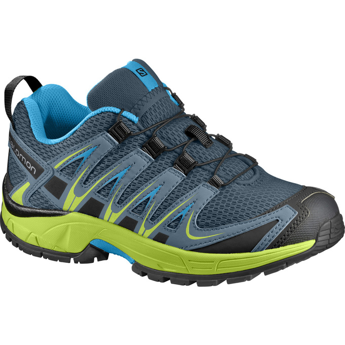 Salomon XA PRO 3D J Zapatillas Trail Running Niños - Turquesa Oscuro - Colombia (65437-QYPB)